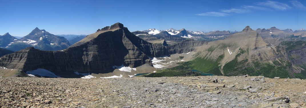 Mount James, Amphitheatre Mountain, and Little Amp