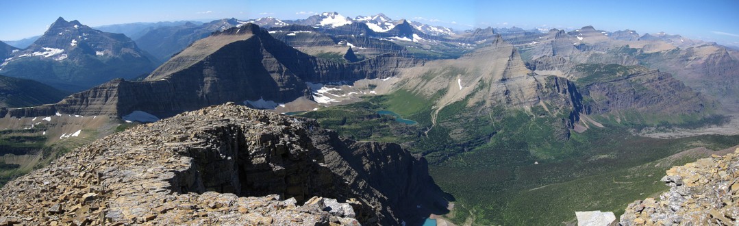 Mount James, Amphitheatre Mountain, and Little Amp