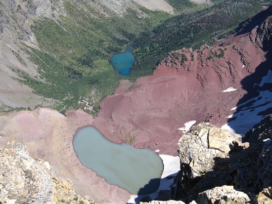 Mount James, Amphitheatre Mountain, and Little Amp