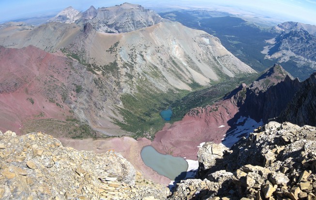 Mount James, Amphitheatre Mountain, and Little Amp
