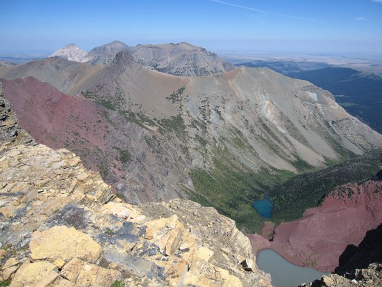 Mount James, Amphitheatre Mountain, and Little Amp