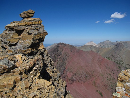 Mount James, Amphitheatre Mountain, and Little Amp