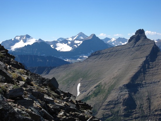 Mount James, Amphitheatre Mountain, and Little Amp