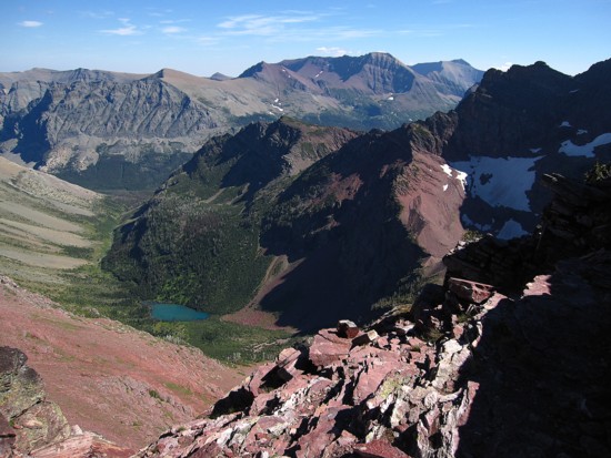 Mount James, Amphitheatre Mountain, and Little Amp
