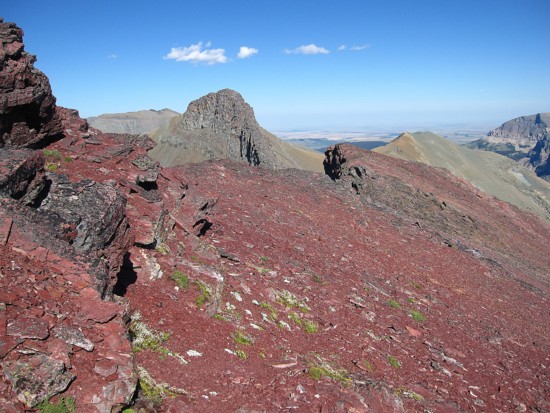 Mount James, Amphitheatre Mountain, and Little Amp