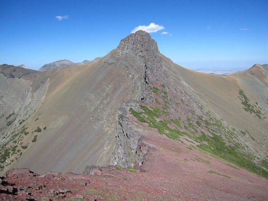 Mount James, Amphitheatre Mountain, and Little Amp