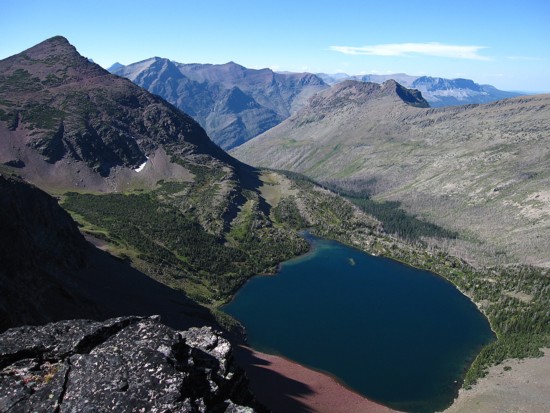 Mount James, Amphitheatre Mountain, and Little Amp