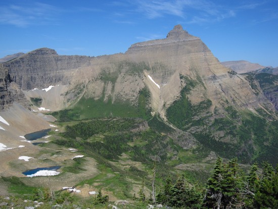 Mount James, Amphitheatre Mountain, and Little Amp