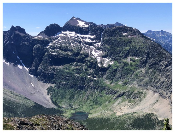 Chief Lodgepole Peak and Painted Tepee Peak
