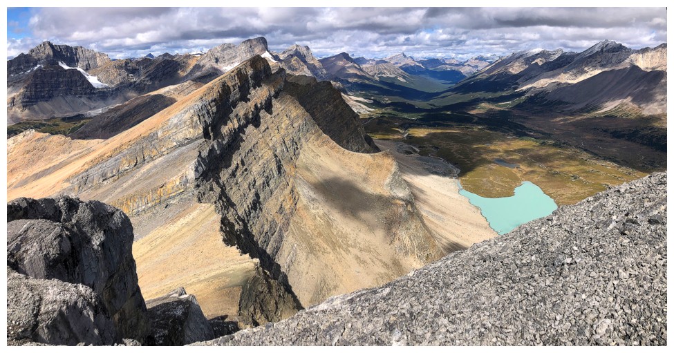 Ramp Peak and Quartzite Peak